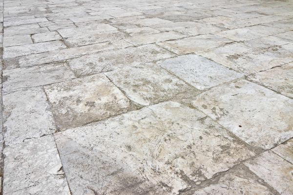 Limestone Flooring Install