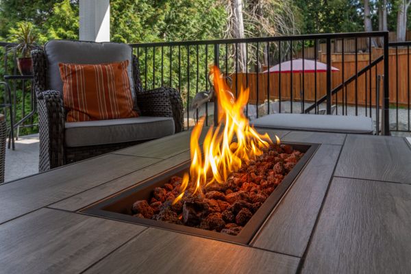 Gas Fire Pit Installation
