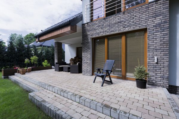 Paver Deck Installation
