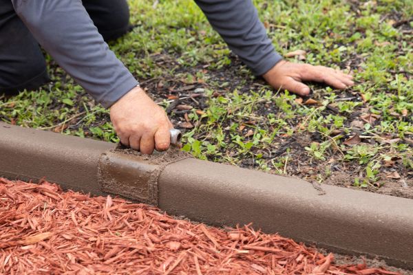 Cement Garden Edging
