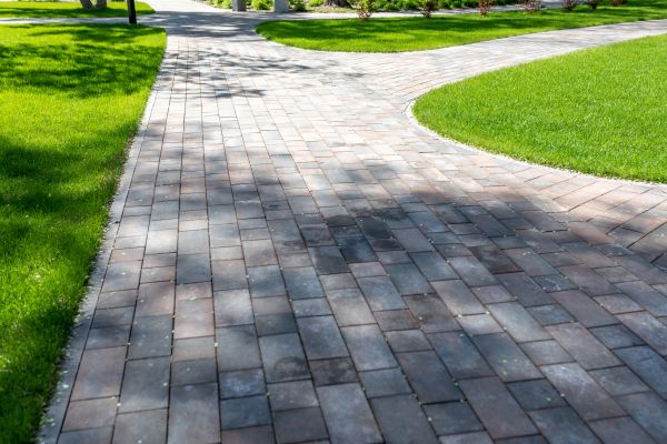 Brick Pathway Installation