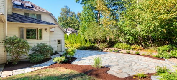 Stone Paver Placement