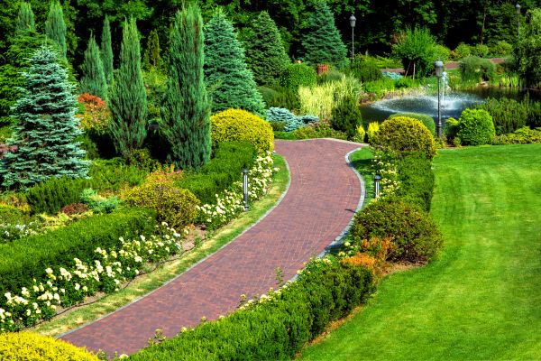 Brick Hardscape Design